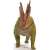 Schleich Stegosaurus dinoszaurus figura, hátulnézet, valósághű Stegosaurus modell, sárga és piros dinoszaurusz játék