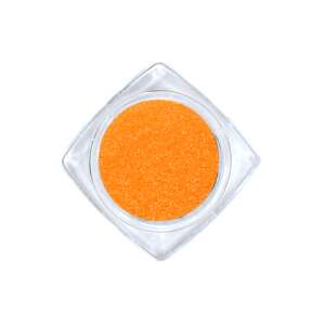 Neon narancssárga csillámpor köröm díszítéshez, #514 - Körömdíszítő csillámpor