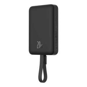 Baseus Magnetic Mini 10000mAh Power Bank - Black, 20W Fast Charging - Baseus External Battery & Power Bank