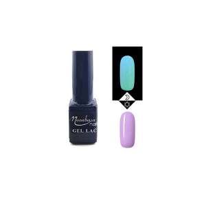 Moonbasa Nails Gél lakk #631 Lila, 5ml, Foszforeszkáló, UV gél lakk, Körömlakk - MoonbasaNails
