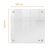 NOBO Home Acrylic Memo Board 30x30 cm - Transparent 97052500
