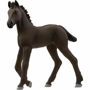Schleich Horse Club Frisian Foal Figurine - Schleich