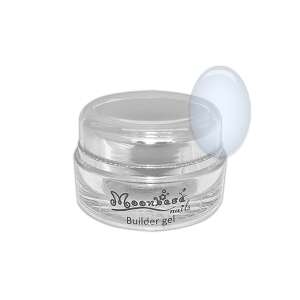 Moonbasa Nails Építő zselé, 15g, átlátszó, műköröm építéshez - Műkörömépítés