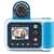 VTech KidiZoom Print Cam kék gyerek digitális fényképezőgép képpel a képernyőn