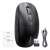 Ugreen MU103 Wireless Mouse - Black, with USB receiver, charging cable, and manual