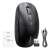 Ugreen MU103 Wireless Mouse - Black, with USB receiver, charging cable, and manual