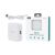 Choetech PD8008 2x USB Type-C / 2x USB Type-A GaN Power Adapter - White (100W) 133950631