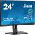 iiyama ProLite XUB2463HSU-B1 24 inch IPS monitor front view