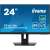 iiyama ProLite XUB2463HSU-B1 24 inch monitor, front view