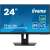 iiyama ProLite XUB2463HSU-B1 24 inch monitor, front view