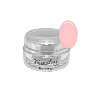 MoonBase Nails Építő Zselé, 15g, Rózsaszín, Körömhosszabbításhoz - Műkörömépítés