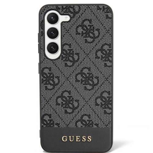 Guess 4G Stripe Samsung Galaxy S24+ phone case, black