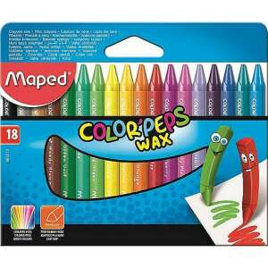 Zsírkréta 18 Maped Color Peps Wax viasz 18színű Írószerek Maped 861012 91559957 