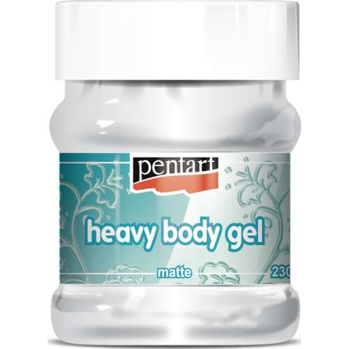 Pentart Gélpaszta sűrű matt 230 ml opálos