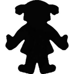 Pentart 25mm lány alakú lyukasztó - Pentart