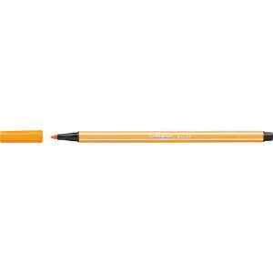 Narancssárga Stabilo Pen 68/54, 1 mm-es filctoll, íráshoz, rajzoláshoz és színezéshez - STABILO