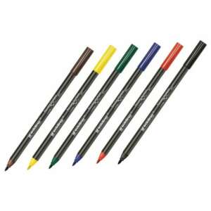 Edding 4200 Porzellan-Pinselstifte, 6er-Set, Familienfarben, zum Dekorieren von Porzellan, Keramik und Glas - Stifte & Bleistifte