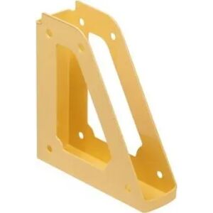 Plastikowy pantofel Donau 70 mm, pastelowy żółty 134230412 - Materiały biurowe