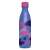 Ars Una 500ml double-walled stainless steel water bottle, Spotted-2 design, blue with pink and purple brushstrokes