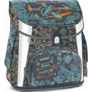 Ars Una My Drone iskolatáska, kompakt kivitel drón mintával - Ars Una