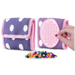 Pixie pénztárca - kék-rózsaszín, pöttyös 93296883 Gyerek pénztárcák