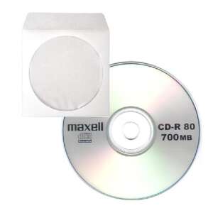 CD-R 80 Maxell papírtokban 91589479 Diafilmek, hangoskönyvek, CD, DVD