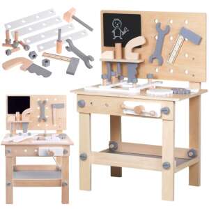 Pepita Drewniany stół warsztatowy z akcesoriami