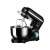 LaFe MPL-001K 3-in-1 stand mixer with tilt head, black and silver, stainless steel bowl