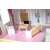 LittleONE by Pepita Casă de păpuși din lemn cu trei nivele și accesorii #white-pink 35750581}