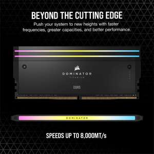 Corsair Dominator Titanium DDR5 32GB 6000MHz RGB RAM - Corsair