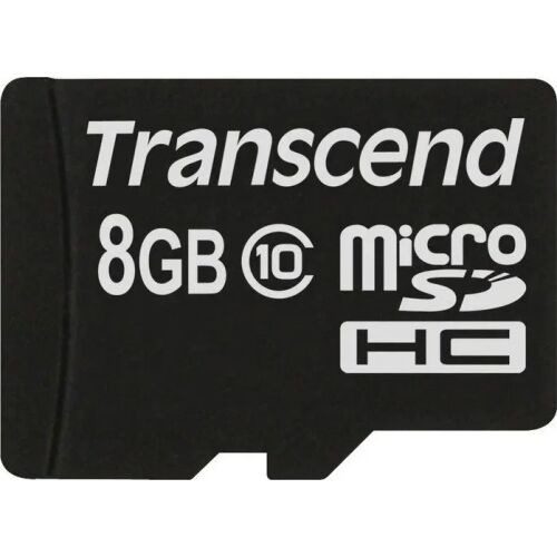Transcend 8GB Class 10 microSDHC Memóriakártya