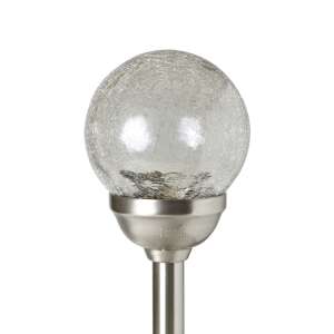 Home by Somogyi mx826 napelemes kerti lámpa üveggömb fejjel, fehér LED - Napelemes lámpa