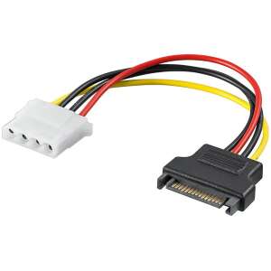 Akyga AK-CA-11 SATA to Molex power cable, 15cm - Akyga