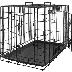 FEANDRA 2 ajtós összecsukható kutya ketrec, oldalnézet - Kutya kennel & Kifutó