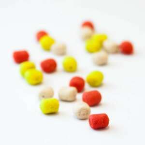 SBS Kukorica Formájú Popper Bojli C2 8-10mm, kukorica formájú horgászcsali, pontyhorgász csali - PopUp