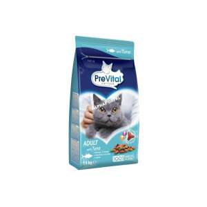 PreVital száraz macskaeledel felnőtt macskáknak tonhallal, 1,4kg-os csomag - PreVital