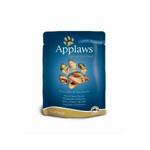 Applaws Cat Alutasak Tonhal+Tengeri Hal 70g 91604436 - Macskaeledel