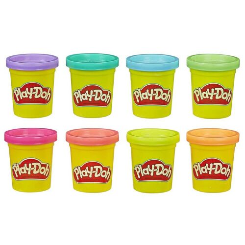 Play-Doh 8 darabos színes gyurma tégelyek