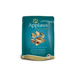 Applaws Cat Alutasak Tonhal+Szardínia 70g 91607110 - Macskaeledel