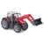 Bburago Massey Ferguson tractor toy with front loader