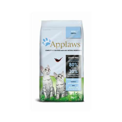 APPLAWS CAT Kitten Kurczak - karma dla kociąt z wysoką zawartością mięsa - 2kg 91608948