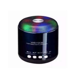 WS-Y90B Mini Bluetooth Speaker with RGB Lights, portable digital speaker, black - Nonbrand Bluetooth Speaker