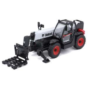 Zabawka Bburago Bobcat teleskopowy wózek widłowy w skali 1/50 - Bburago