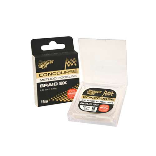 Benzár Concourse Braided Hooklink 15m 0.06mm horgász zsinór
