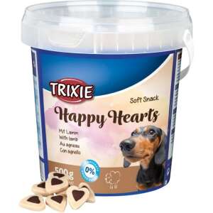 Trixie Happy Hearts Puha Jutalomfalatok Bárány ízű Kutyáknak, 500g Vödör, Szív alakú jutalomfalatok - Kutya jutalomfalat