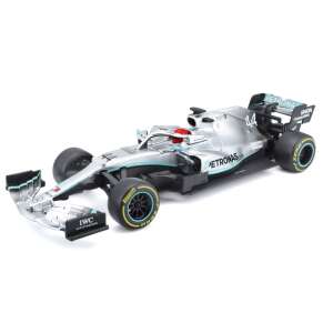 Maisto Tech Mercedes AMG W10 #44 1/24-es méretarányú távirányítós Formula 1 autó, elülső nézet - Maisto Tech