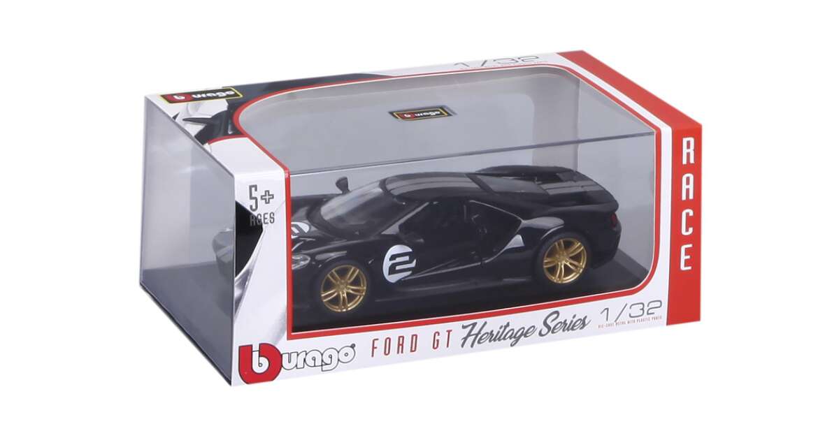 Bburago Ford GT 2017 Heritage Modell autó 132 Pepita.hu
