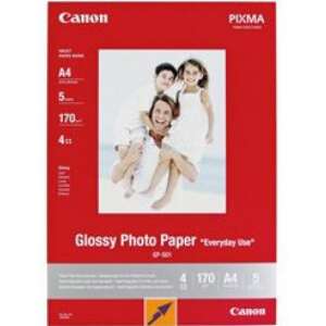 Canon GP-501 glossy photo paper, A4 size, 5 sheets, 170g - Photo Paper