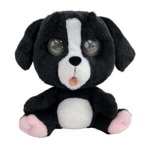 Cățeluș Cry Pets alb-negru, jucărie de pluș interactivă - Plușuri interactive