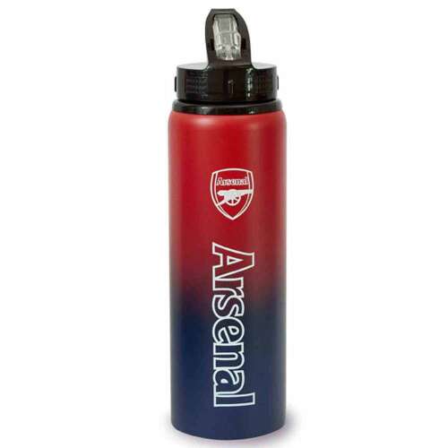 Arsenal FC kulacs, 7,5 dl, piros és kék, alumínium, logóval - Kulacs